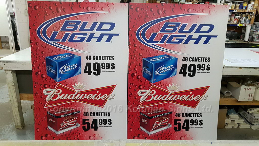 Store Promotional Signs