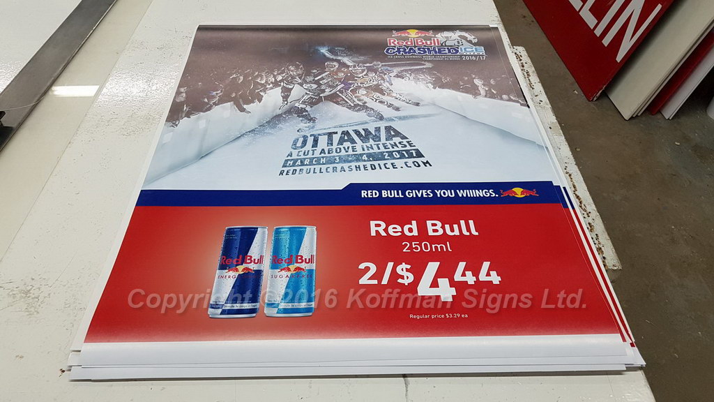 Special Event Promotional Sign